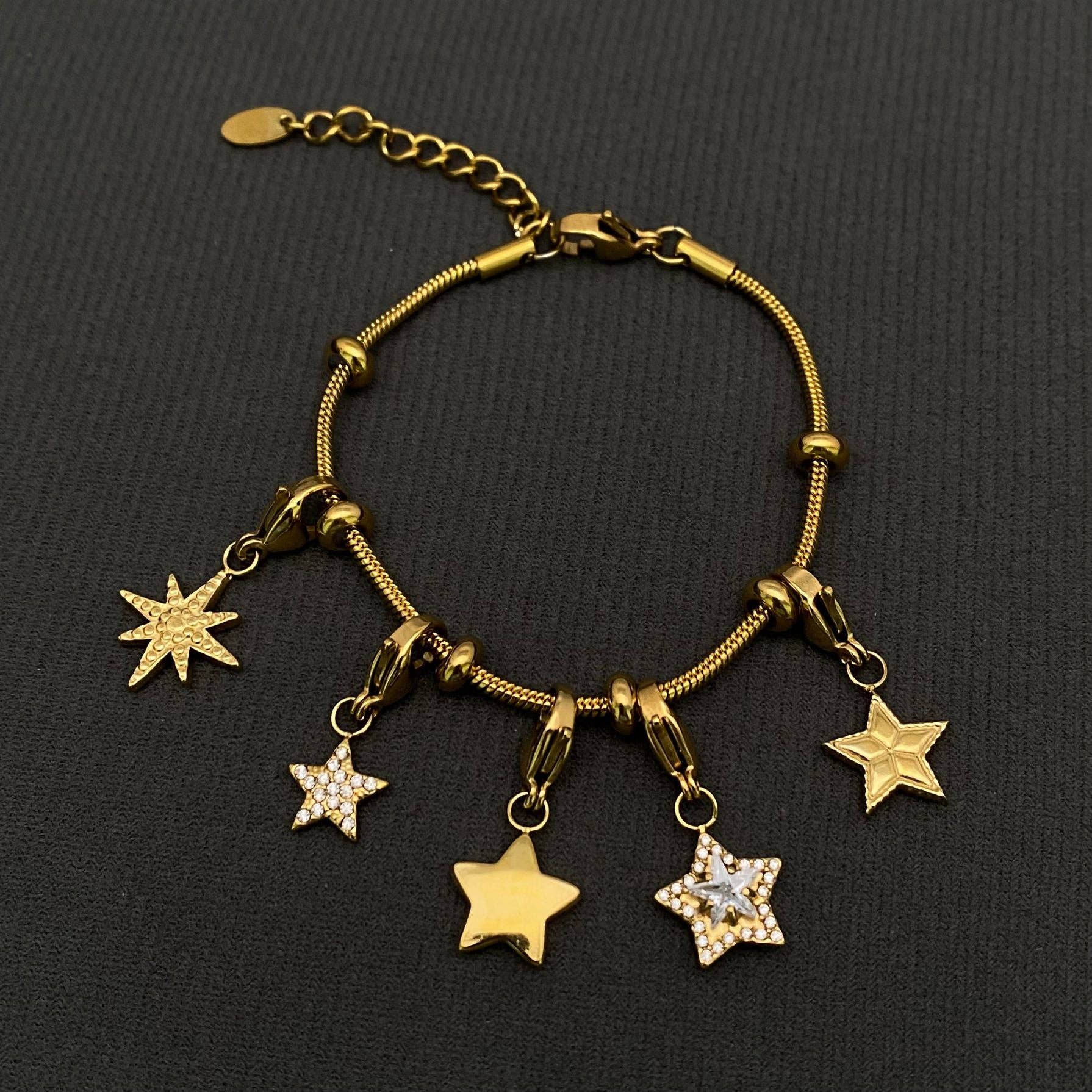 Lucky Star Charm Bracelet