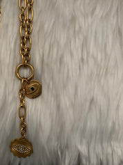 Evil Eye Coin Charm Necklace
